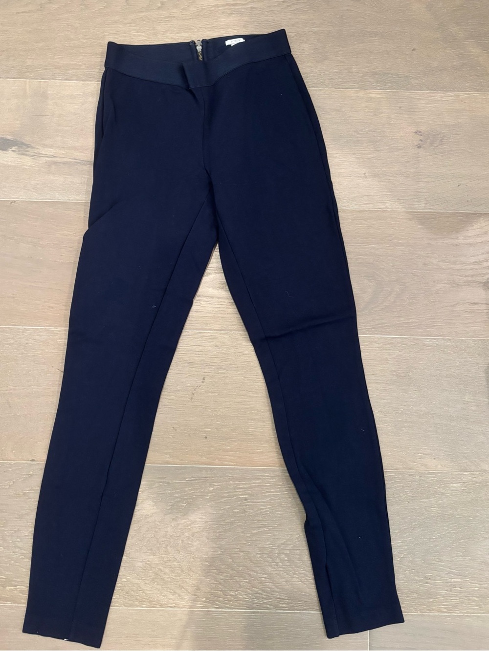 J. Crew Girls' Navy Ponte Slim Leggings